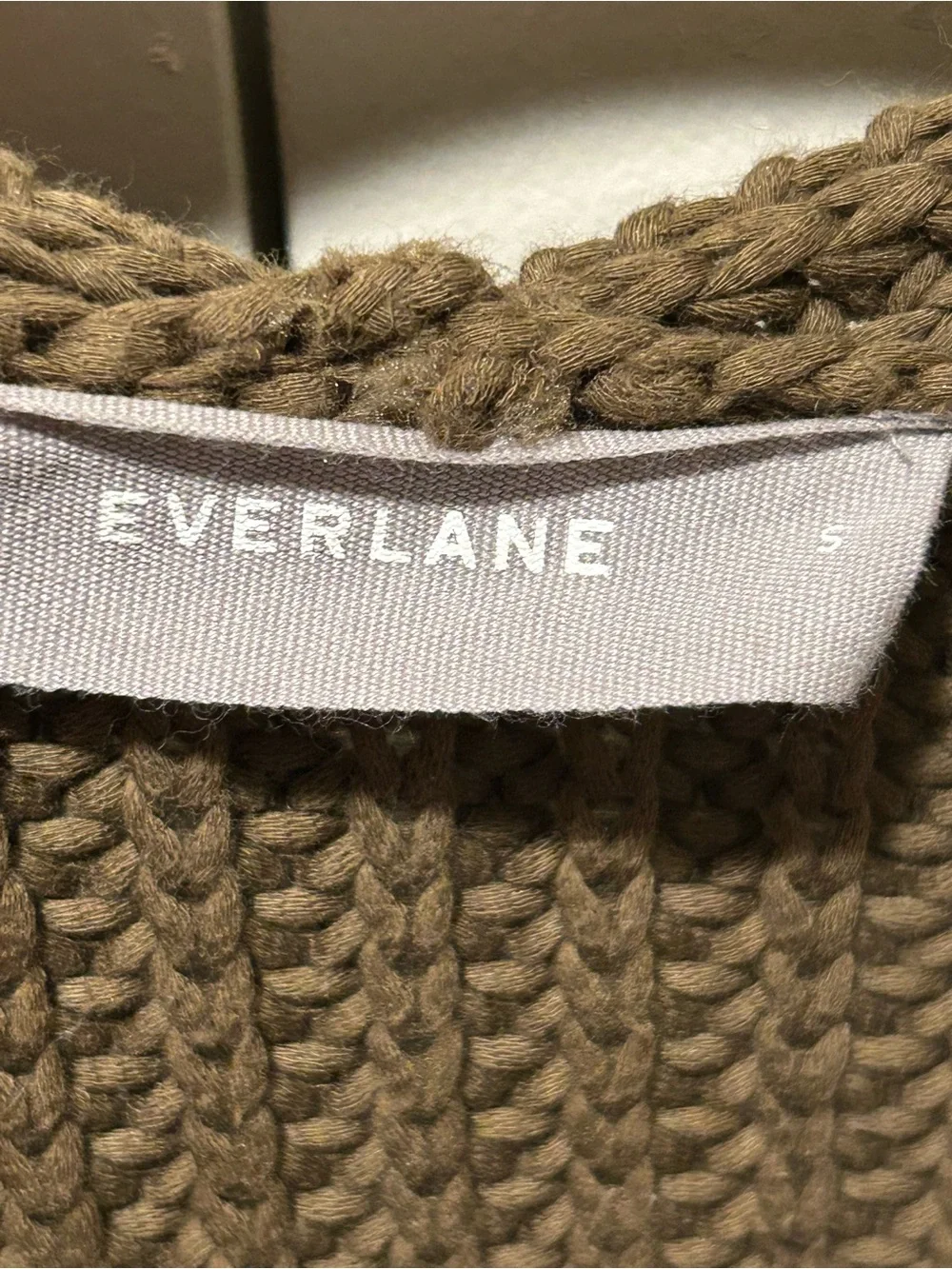 Everlane Knit V Neck Sweater , Small
